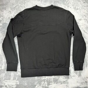 Rhino Guinness Pro12 Rugby Hoodie Mens Large Black Pullover Sweatshirt L